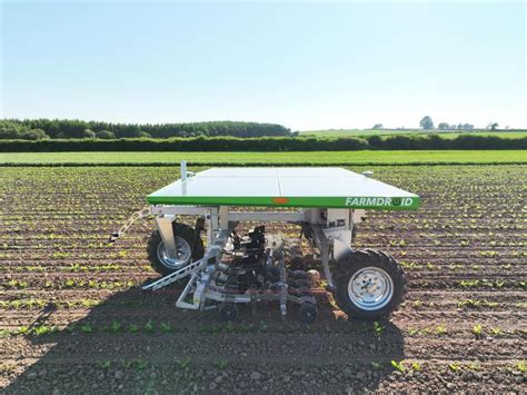 Watch Ireland First Autonomous Seed N Weed Robot Gets To Work In The