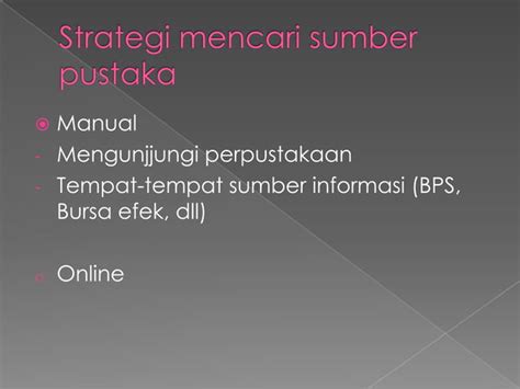 Tinjauan Pustaka Dan Penyusunan Kerangka Teori Penelitian Ppt