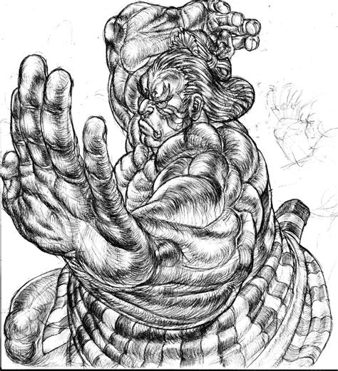 E Honda Sketch Street Fighter Characters Street Fighter Fantasy Art