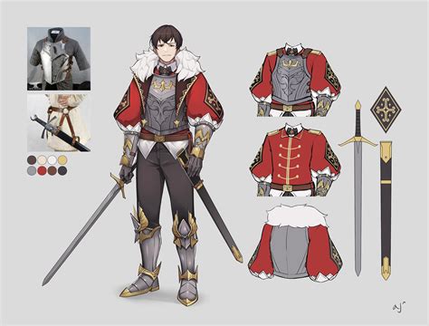 Fantasy Light Armor Designs