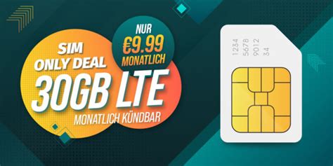 Monatlich K Ndbar Gb Lte Allnet Flat Nur Euro Monatlich Nur