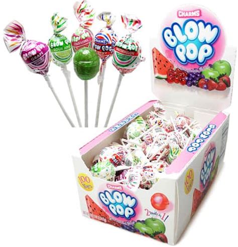 Charms Blow Pops Assorted 100 Pacific Candy Wholesale