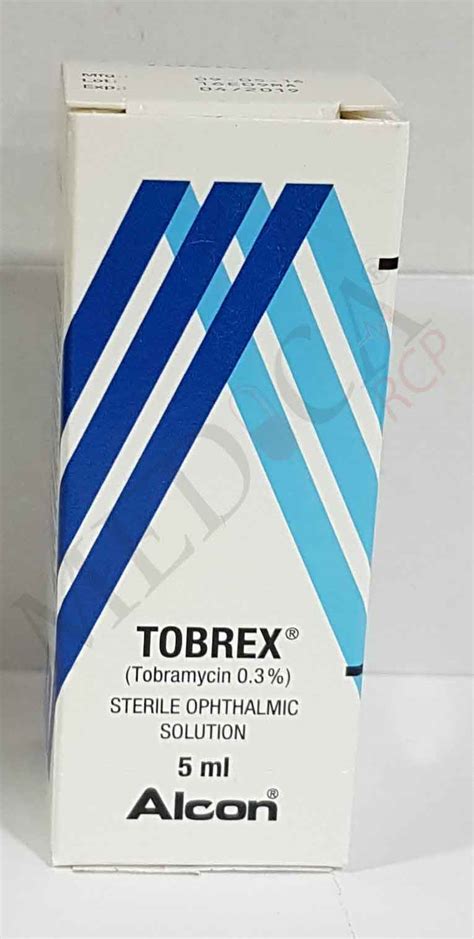 Medica Rcp Tobrex Eye Drops Indications Side Effects