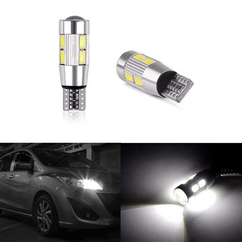 Car External Indicator Light Bulbs Leds T W W Led Smd Car