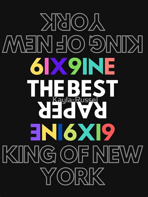 " Tekashi 6IX9INE NEW Gooba album - king of new york" T-shirt for Sale ...