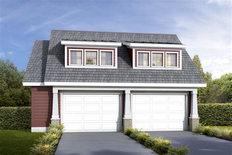 2-Bed Carriage House Plan with 2-Car Garage - 370011SEN | Architectural ...