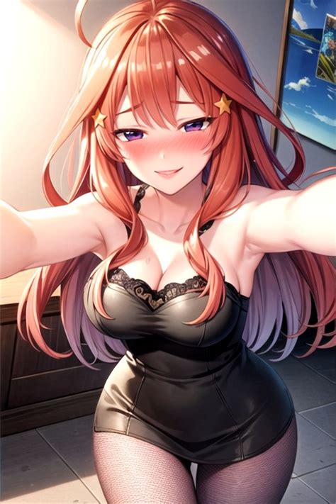 Mischievous Smiling While Blushing Selfie Full Body Ai Porn