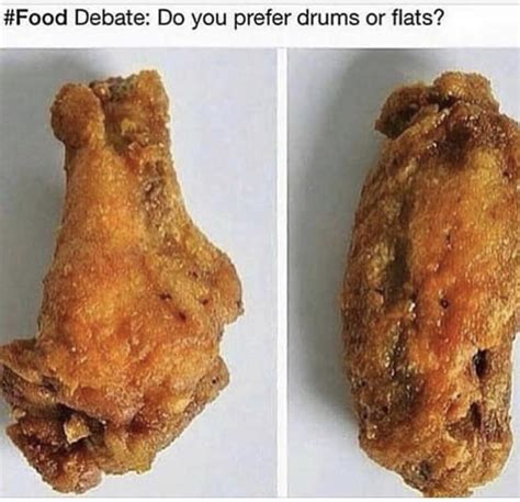 Chicken Wing Choices: Flats Or Drums. (Poll Inside) | Sports, Hip Hop ...