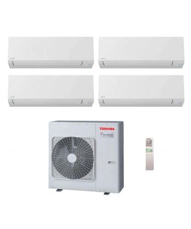 Condizionatore Climatizzatore Toshiba Quadri Split Shorai Edge White Wi