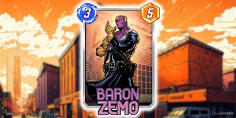 Marvel Snap Best Baron Zemo Decks