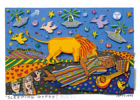 Sleeping Gypsy Original Art by James RIZZI :: PicassoMio