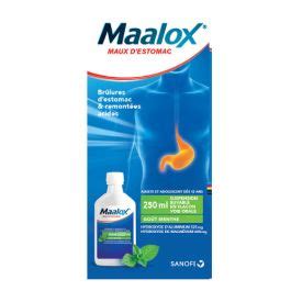 Maalox Maux D Estomac Suspension Buvable Flacon Ml Prix Bas