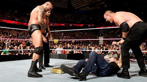 Wrestling Match Dean Ambrose John Cena Vs Kane Randy Orton