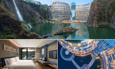 First Glimpse Of Chinas £225mn Luxurious Quarry Hotel That Has