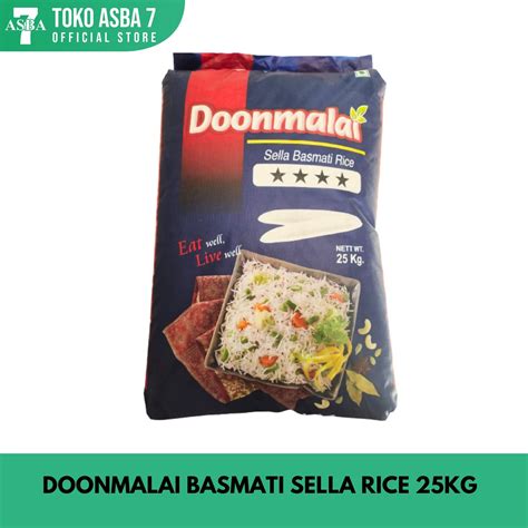 Doonmalai Basmati Sella Rice Kg Asba Jaya Berkah