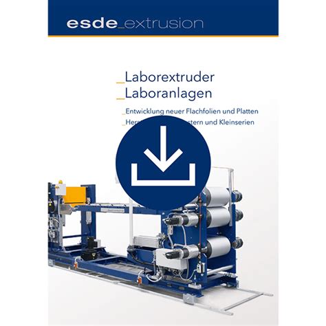 Esde Laborextrusion Esde Maschinentechnik De