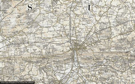 Old Maps Of Woodbridge Hill Surrey Francis Frith