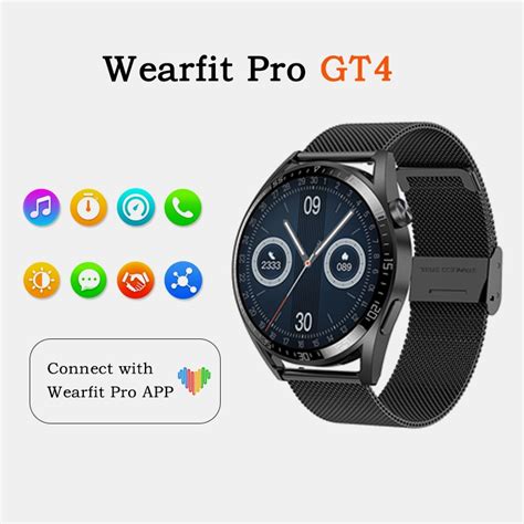 Wearfit Pro Smart Watch Gt Max Wireless Charging Watch For Bluetooth