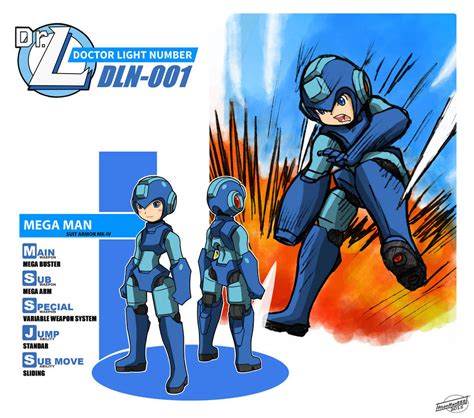 Dln 001 Mega Man By Mugenatonman On Deviantart