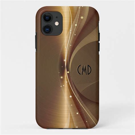 Metallic Copper Tones Stainless Steel Look Case Mate Iphone Case