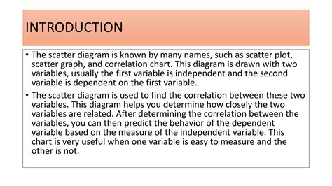 Scatter diagram | PPT