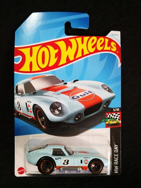 Hot Wheels Shelby Cobra Daytona Coupe Gulf 2024 Hobbies Toys Toys