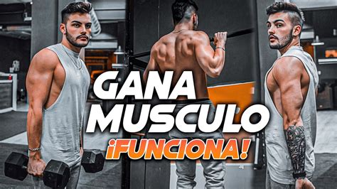 Rutina de 5 Días para Aumentar Masa Muscular en el Gym Máxima