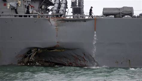 Us Navy Recovers Remains Of All Sailors Missing After Uss Mccain