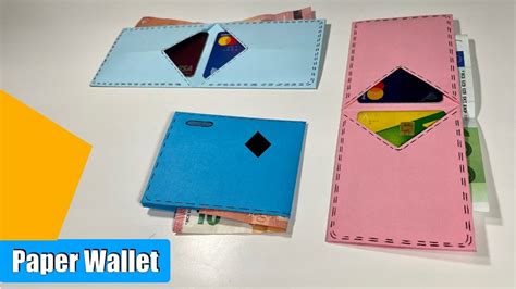 How To Make A Paper Wallet Origami Wallet Easy Origami