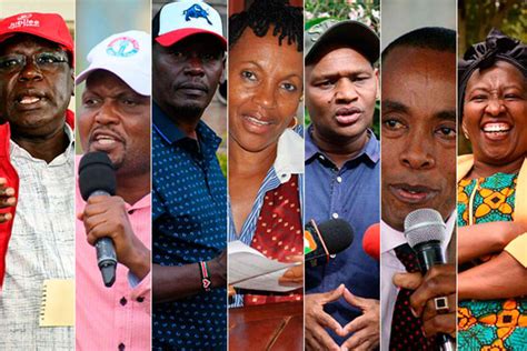 Political Heavyweights Fight For Kiambu Governor Seat In Crowded Race