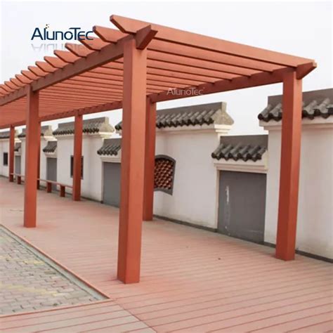 Factory Waterproof Pergola Canopy Patio Cover Outdoor Shading Gazebo