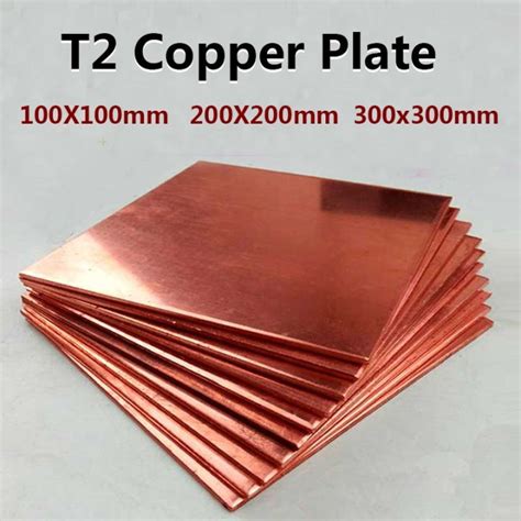 Copper Sheet T Copper Plate Pure Copper Cu Metal Mm