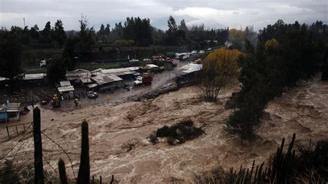 En Chile declaran zona de catástrofe ante las peores lluvias de los