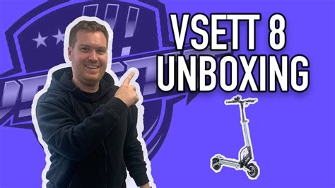 Vsett Unboxing Set Up Review E Ridez Uk E Scooters Youtube