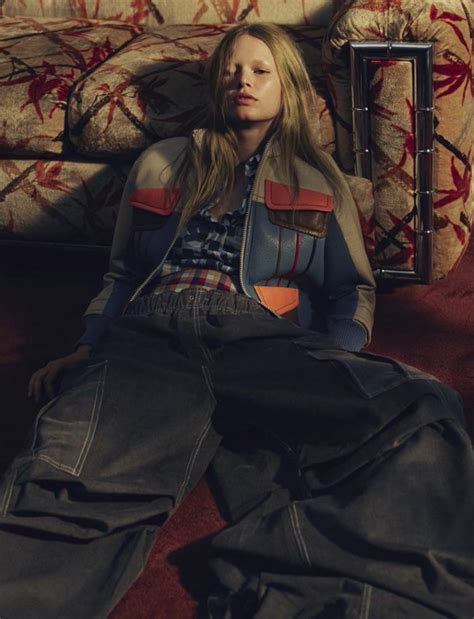 Mario Sorrenti Captures Touch With Anna Ewers Binx Walton And The