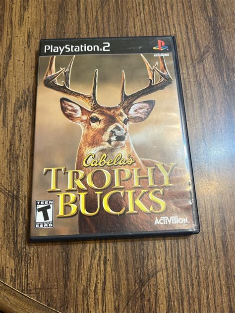 Cabela S Trophy Bucks PS2 Sony Playstation 2 Deer Hunting Sports Game