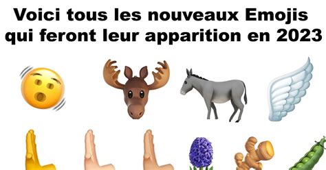 Voici Tous Les Nouveaux Emojis Qui Seront Introduits En