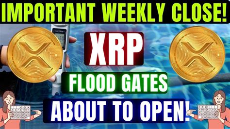 XRP FLOOD GATES ARE READY TO OPEN IMPORTANT WEEKLY CLOSE JP MORGAN