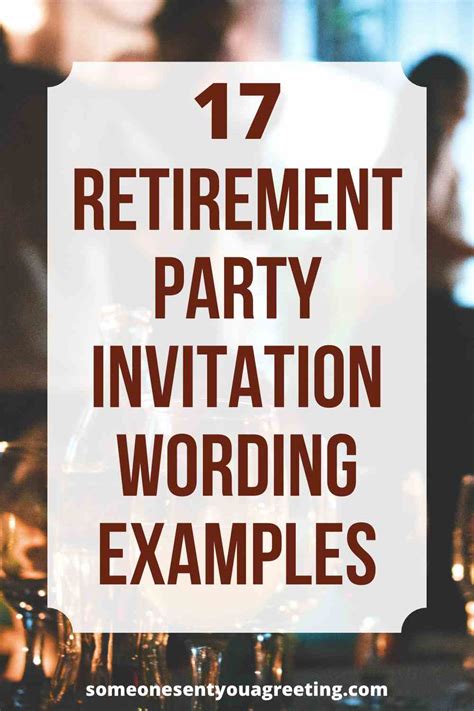 Retirement Party Invitation Wording Funny At Getmackblog Blog