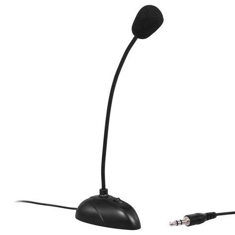 WD Computer Microphone Desktop Capacitive Microphone Wired Microphone 3 ...