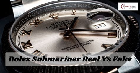 Rolex Submariner Real Vs Fake Watch Zone London