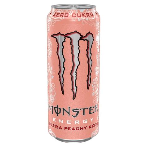 Monster Energy Ultra Peachy Keen Gazowany Nap J Energetyzuj Cy Ml