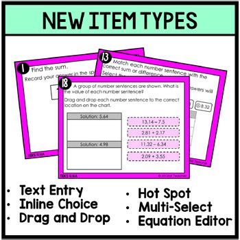 Teks A Add And Subtract Decimals Staar Task Cards By All Star