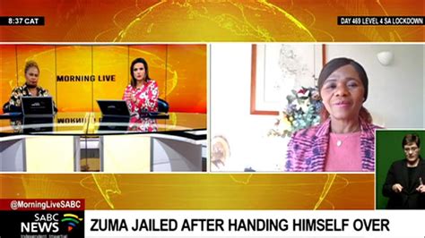 Professor Thuli Madonsela Reacts To Zumas Incarceration Youtube