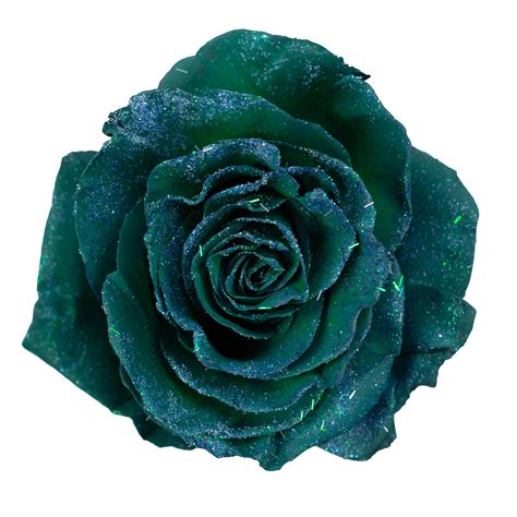 Dark Green Glitter - Mystic Flowers