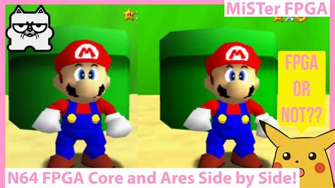 MiSTer FPGA N64 Core Updates FPGA Vs Ares Emulator Nintendo 64