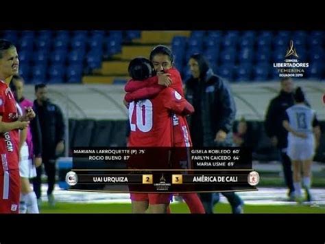 Resumen Y Goles Am Rica De Cali Vs Urquiza Conmebol