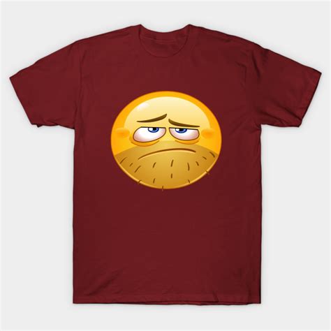 Despair Emoji Emoticon - Emoji - T-Shirt | TeePublic