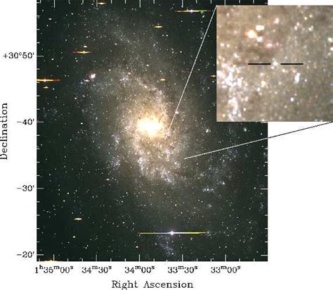 Image Of The O Type Blue Supergiant Star M33 01340663 Or B416 The