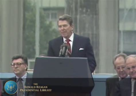 30 Years Ago Today Reagan Gave His Berlin Wall Speech At The